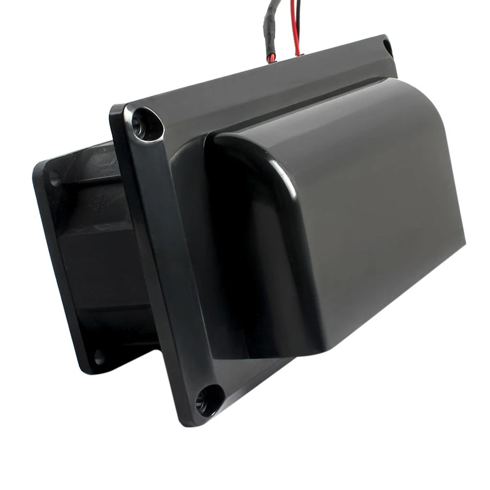 Motorhome Trailer Side Air Vent Fan Caravan Side Air Vent Ventilation 12V 25W Yacht Exhaust Fan for Motorhome Boats Marine Yacht