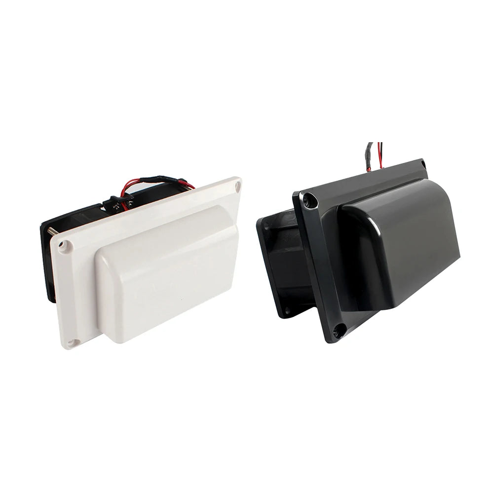 Motorhome Trailer Side Air Vent Fan Caravan Side Air Vent Ventilation 12V 25W Yacht Exhaust Fan for Motorhome Boats Marine Yacht